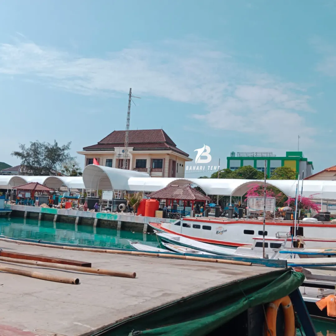 Proyek Kanopi Membrane di Kepulauan Seribu