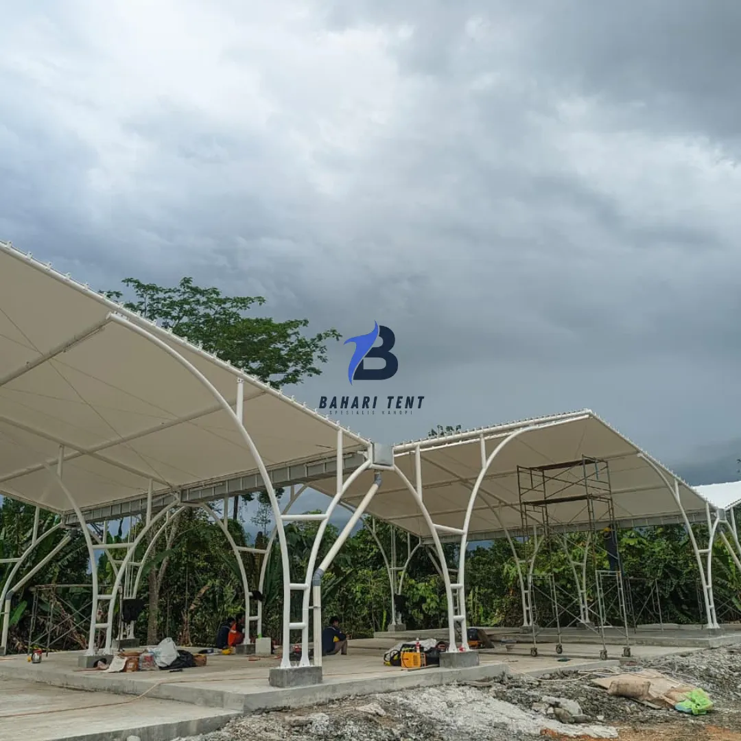 Project Kanopi membran parkiran