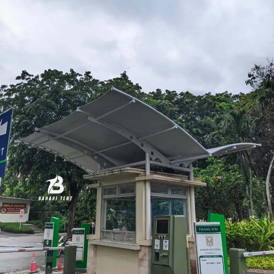 Proyek Kanopi Pos Jaga di Jakarta Barat